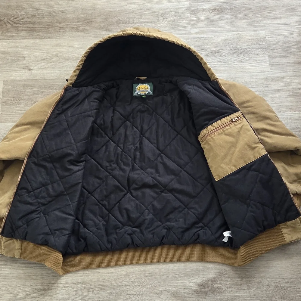 Cabela's Brown Hooded Jacket